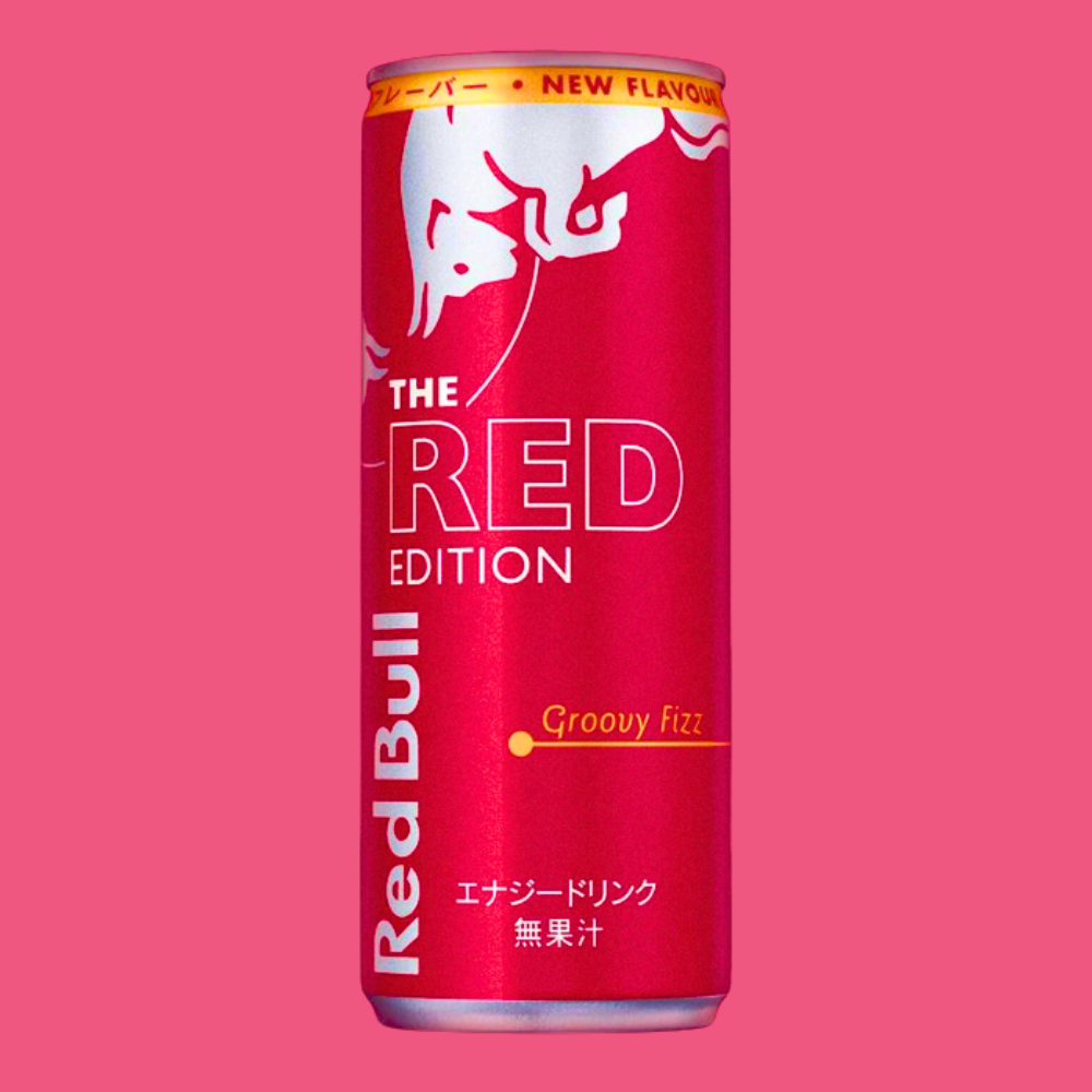 RedBull Groove Fizz (fraise pétillante)