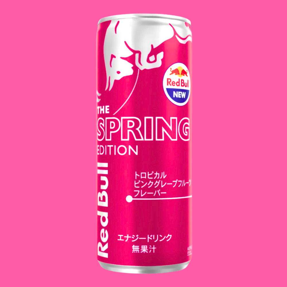RedBull Pink grapefruit (pamplemousse rose)